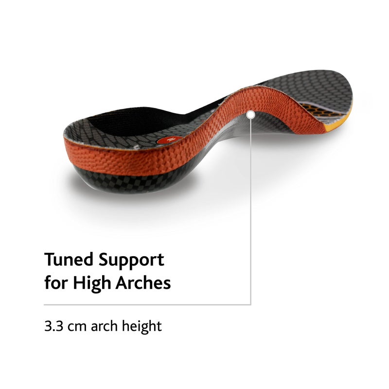 Sof Sole نعل دعم الارتفاع العالي للرجال من سوفت سول، رمادي، مقاس النساء 11-12 / مقاس الرجال 9-10 - Image 5